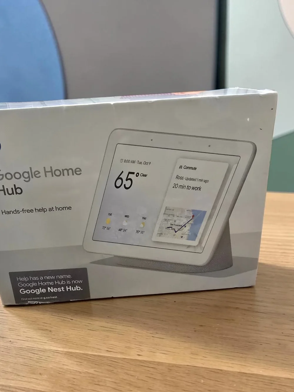 Google Home Hub Smart Display in White /7